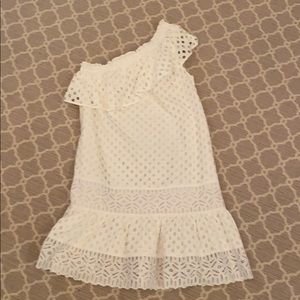 Tory Burch white eyelet dress size 6